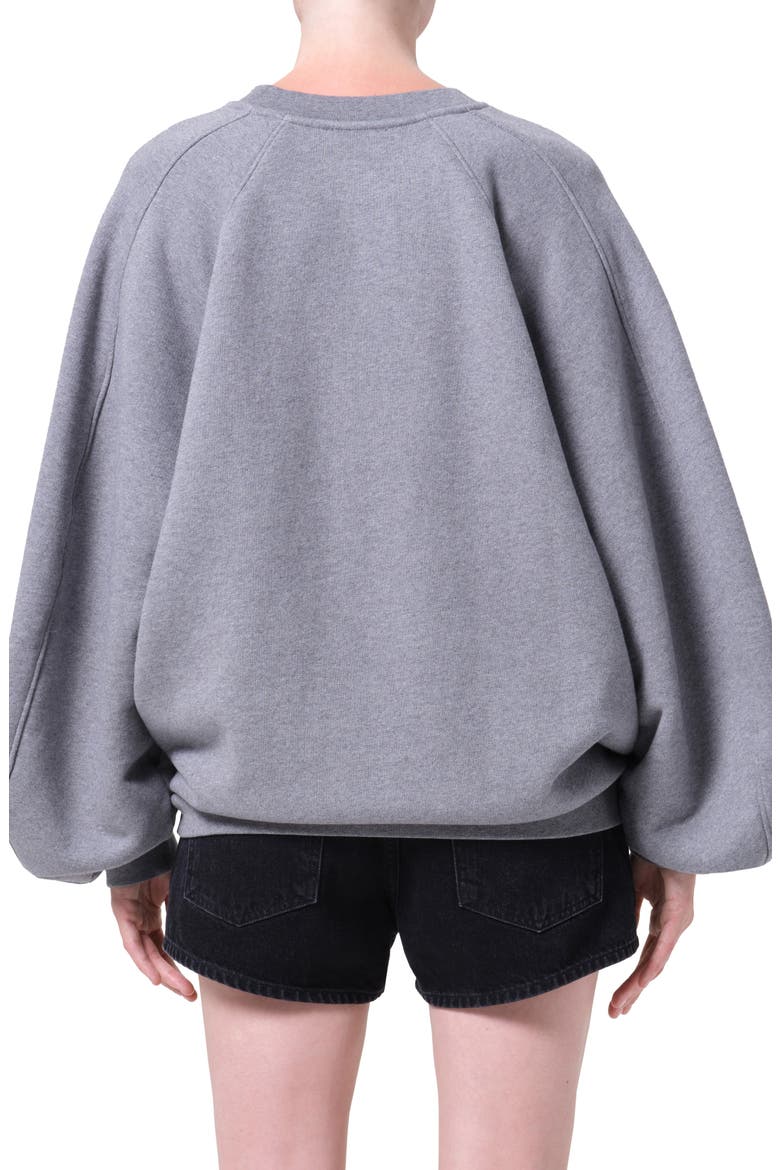 Valma Sweatshirt, Alternate, color, GREY HEATHER