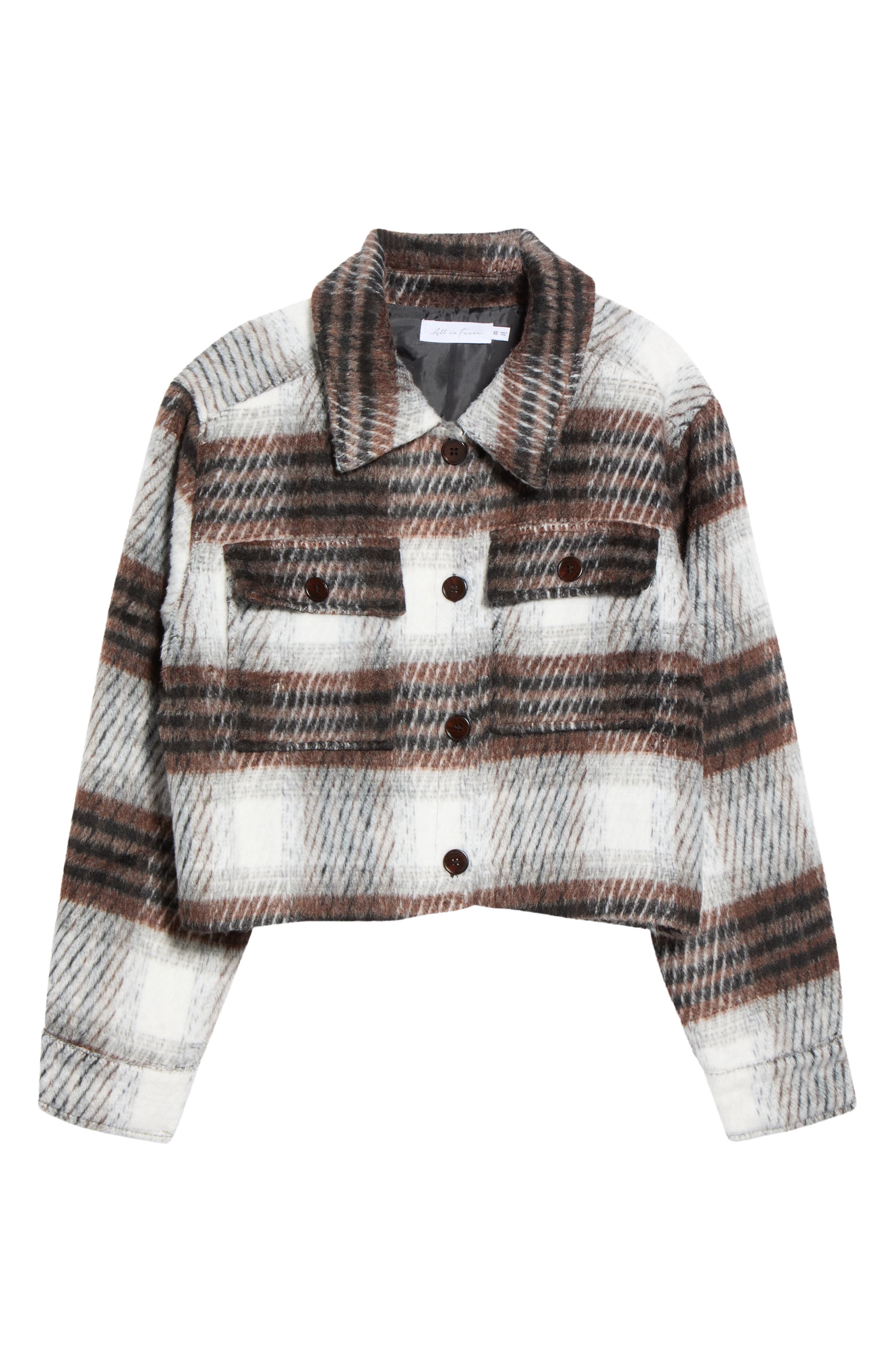 selected BROWN PLAID