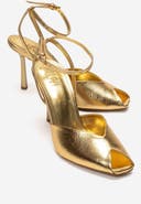 Prologue Shoes Slate Ankle Strap Stiletto Pump