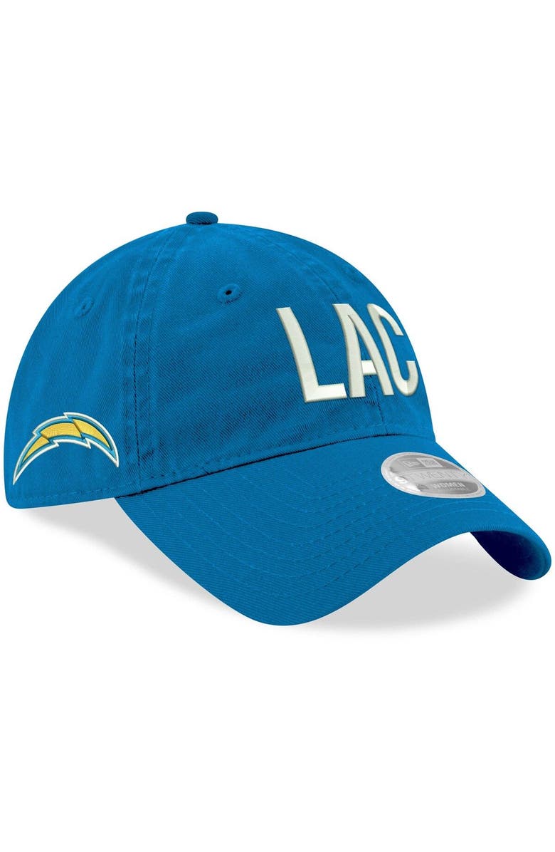New Era Women's New Era Powder Blue Los Angeles Chargers Hometown 9TWENTY Adjustable Hat, Alternate, color, Powder Blue