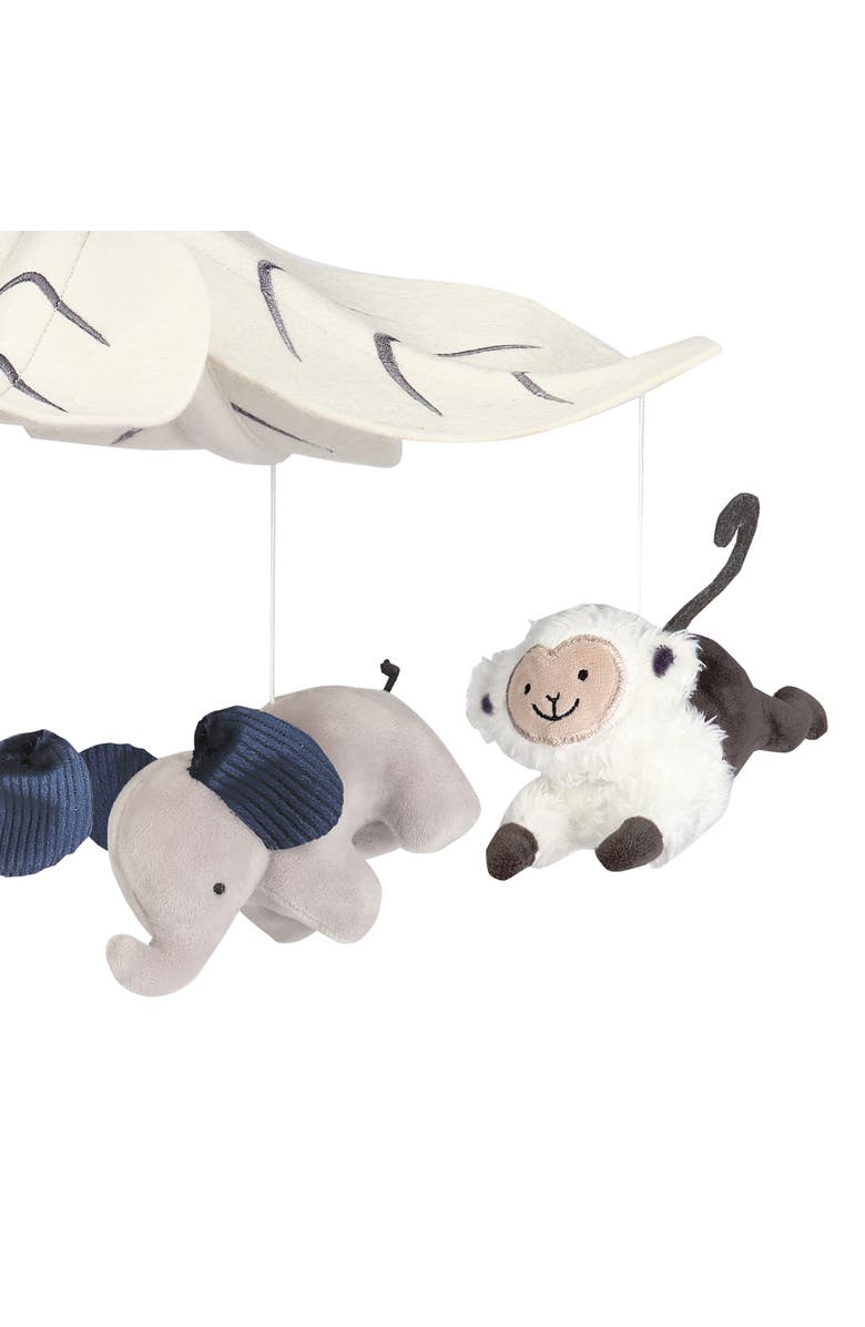 Lambs & Ivy Jungle Party Animals Musical Baby Crib Mobile Soother Toy, Alternate, color, Multicolor