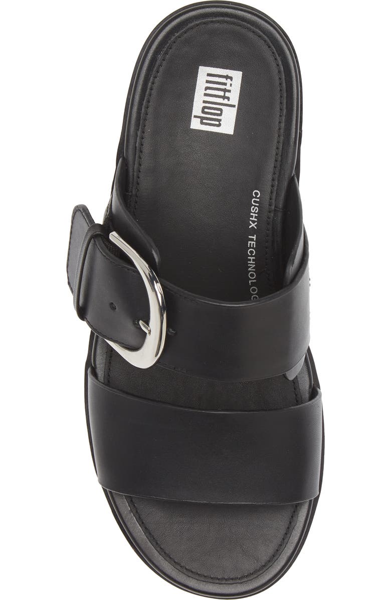 FitFlop Pilar Leather Platform Sandal, Alternate, color,