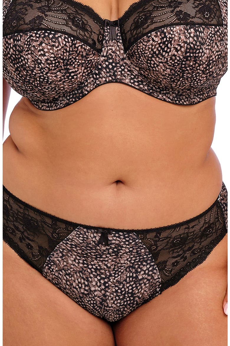 Morgan Full Figure Briefs, Main, color, EBONY