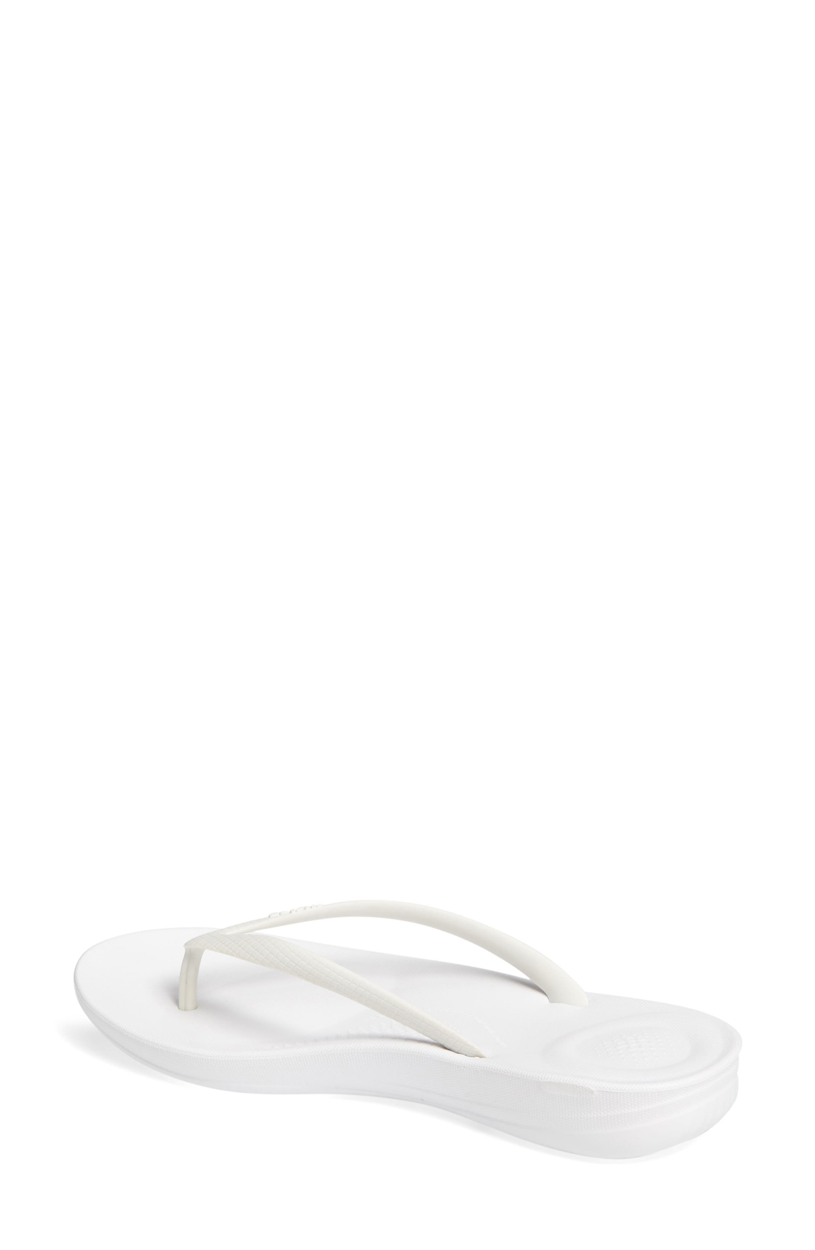 iQushion Flip Flop, Alternate, color, URBAN WHITE