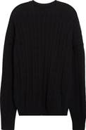 Balenciaga Cotton Cable Knit Sweater