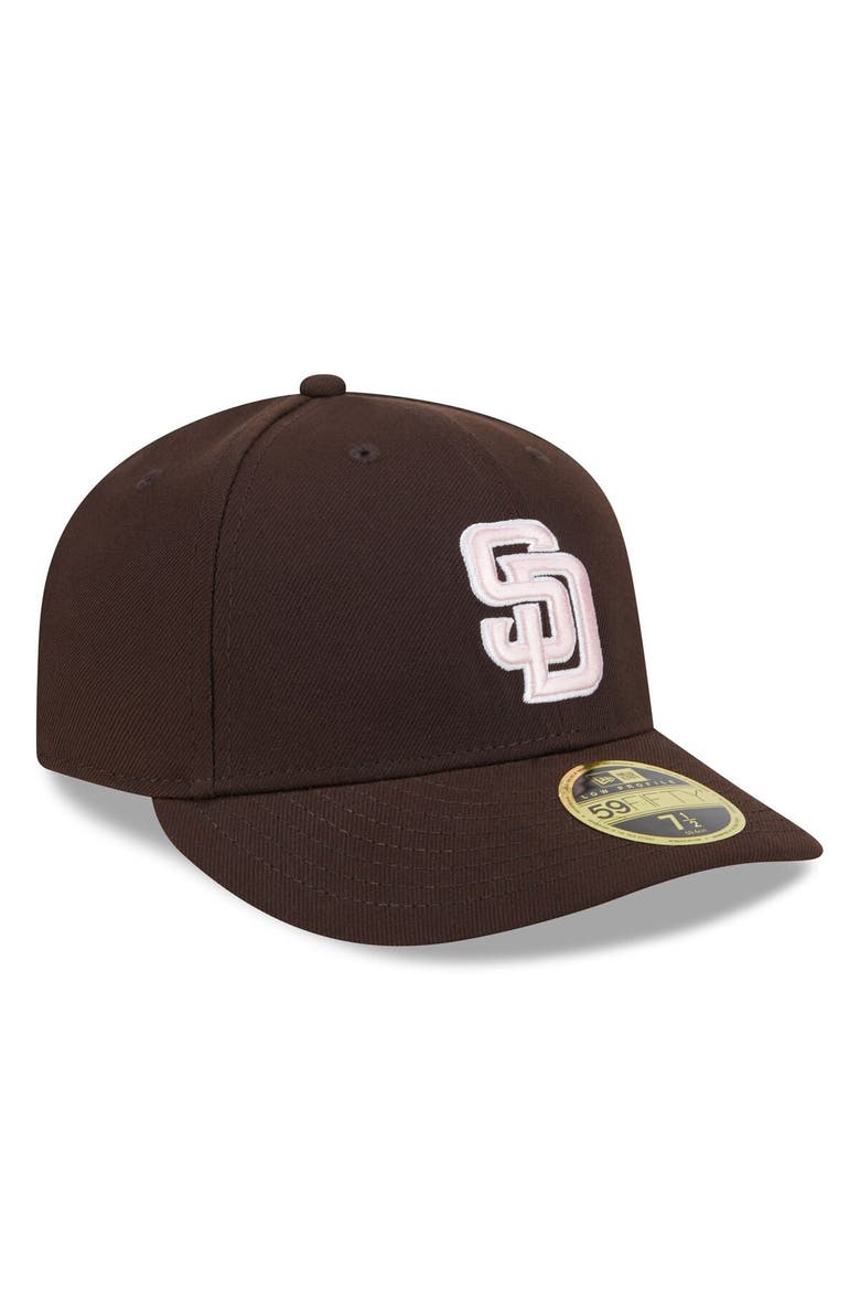 Men's New Era  Brown San Diego Padres 2024 Mother's Day Low Profile 59FIFTY Fitted Hat, Alternate, color, Brown