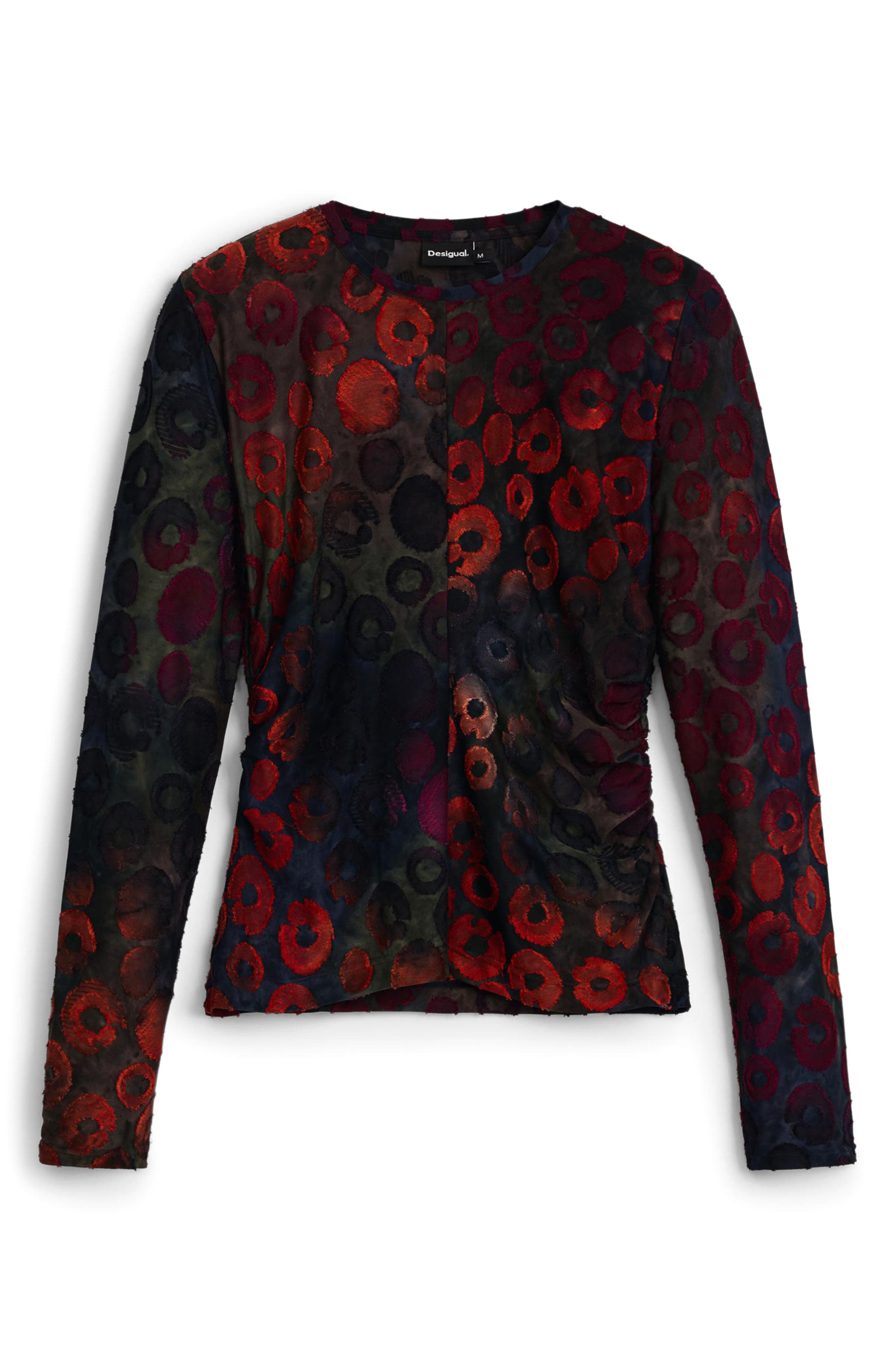 Long Sleeve Mesh T-Shirt