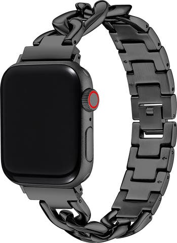 The Posh Tech Nikki Black Chain Apple Watch® Watchband Nordstromrack