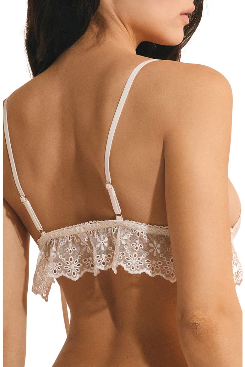 Jane Eyelet Bralette, Alternate, color, ECRU