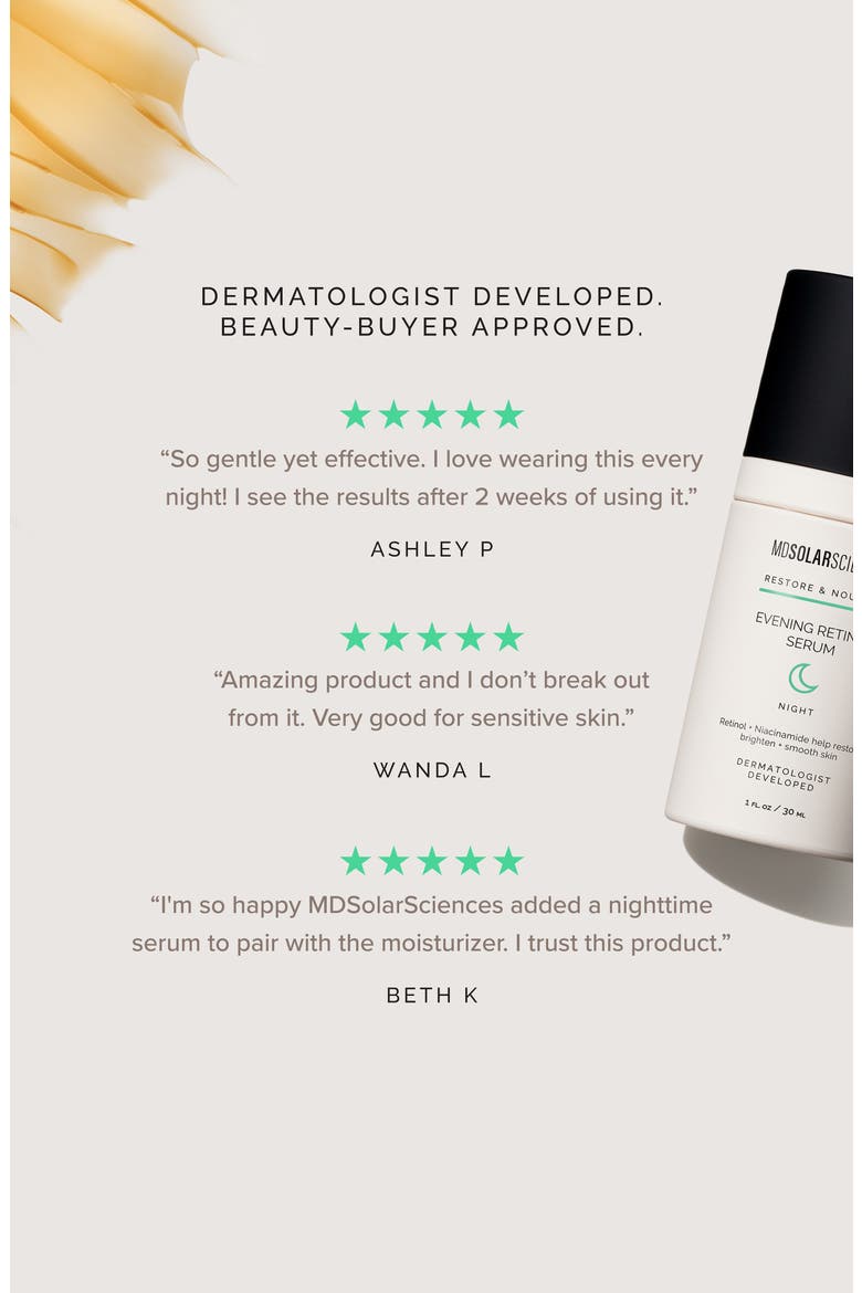 Evening Retinol Serum, Alternate, color, none