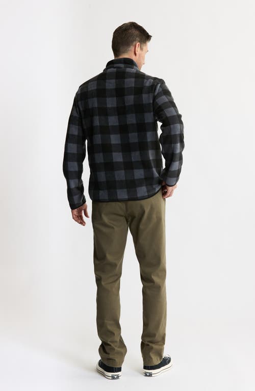 Jachs Quarter Zip Fleece Pullover In Gray