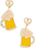 Leith Beer Mug Drop Earrings