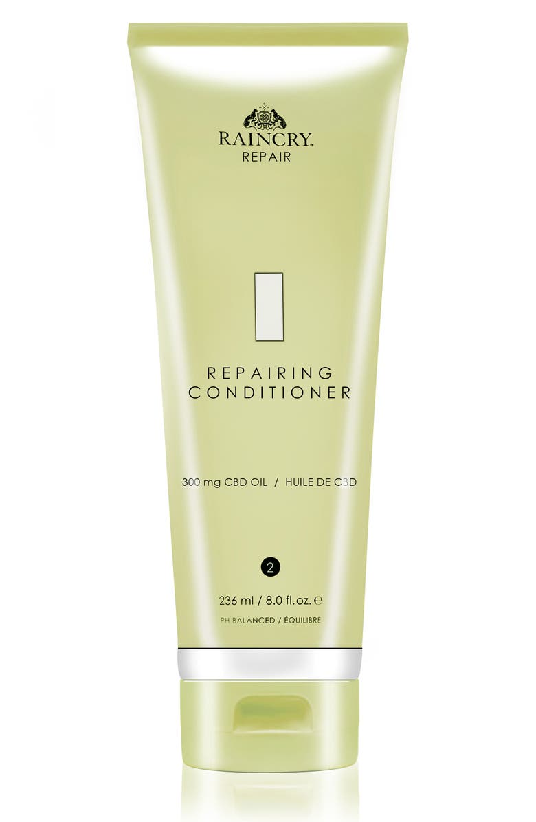Raincry Repairing Conditioner with CBD, Main, color,