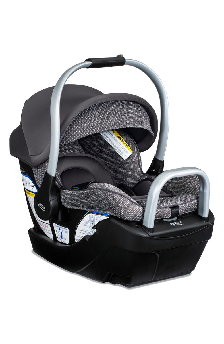 Britax Willow<sup>®</sup> SC Infant Car Seat with Alpine<sup>®</sup> Base, Main, color, Pindot Stone