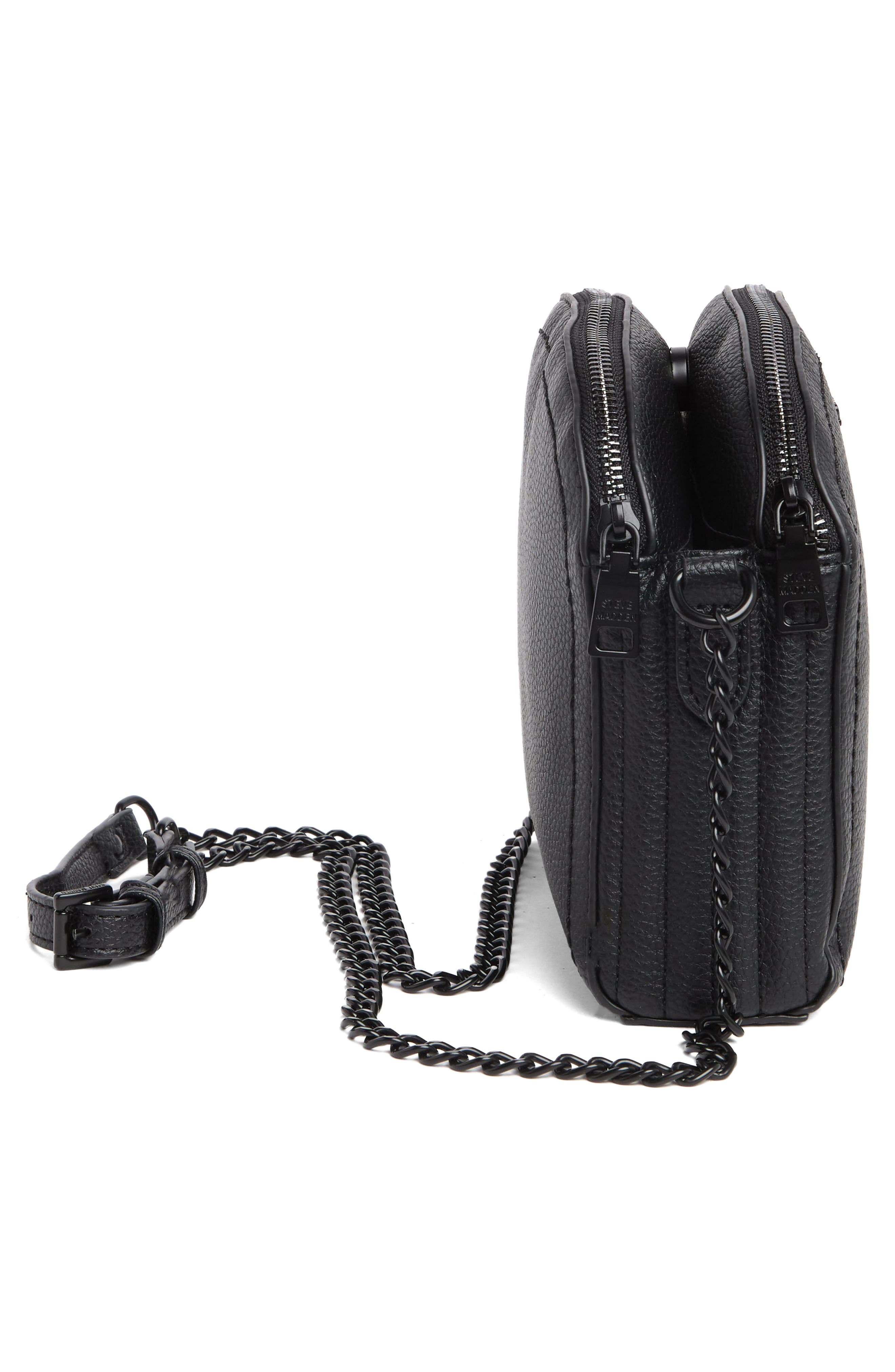 Steve Madden Dome Top Zip Crossbody Bag, Alternate, color, 