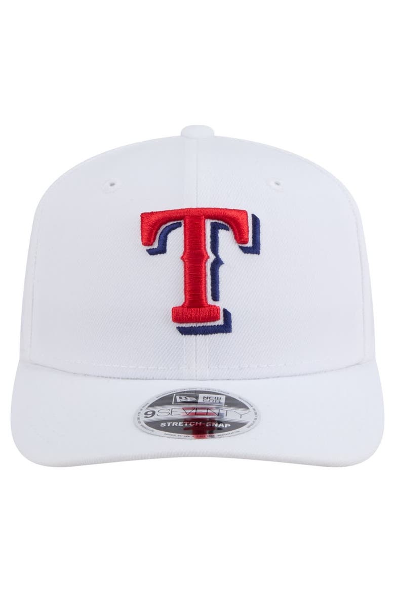 Men's New Era White Texas Rangers COOLERA 9SEVENTY Adjustable Hat, Alternate, color, White