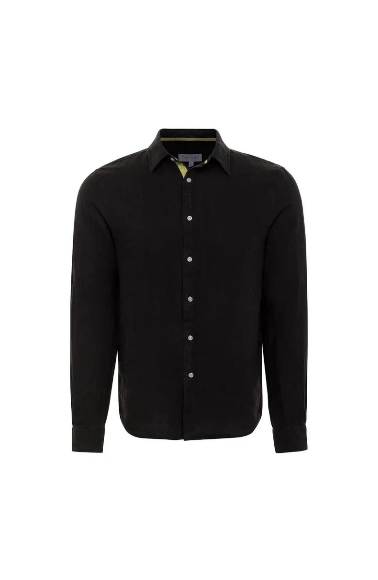 Le Club Resortwear Men's 100% Linen Le Club Shirt - Perfect for Casual and Dressy Occasions, Main, color,