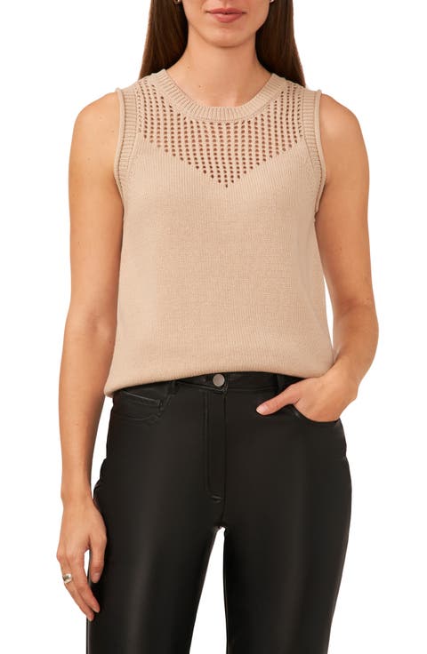 Cotton Sleeveless Sweater