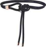 Max Mara Targa Knotted Leather Belt