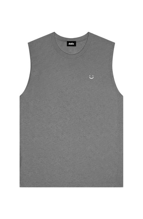 Mens Lil Smile Muscle Tank