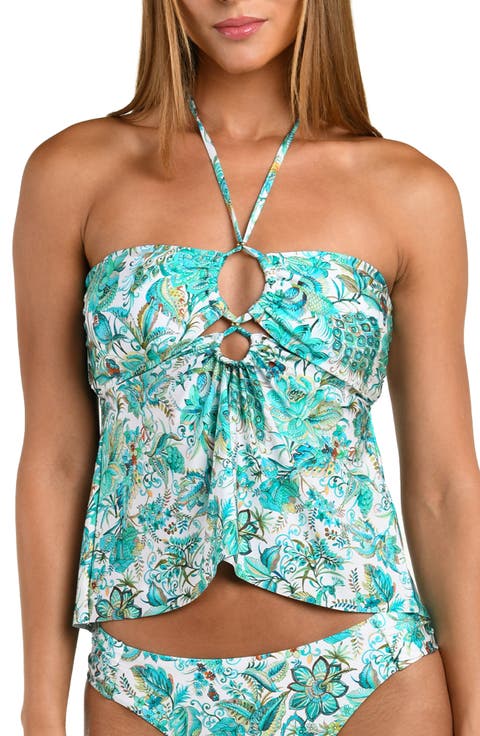 Free Spirit Halter Tankini Top
