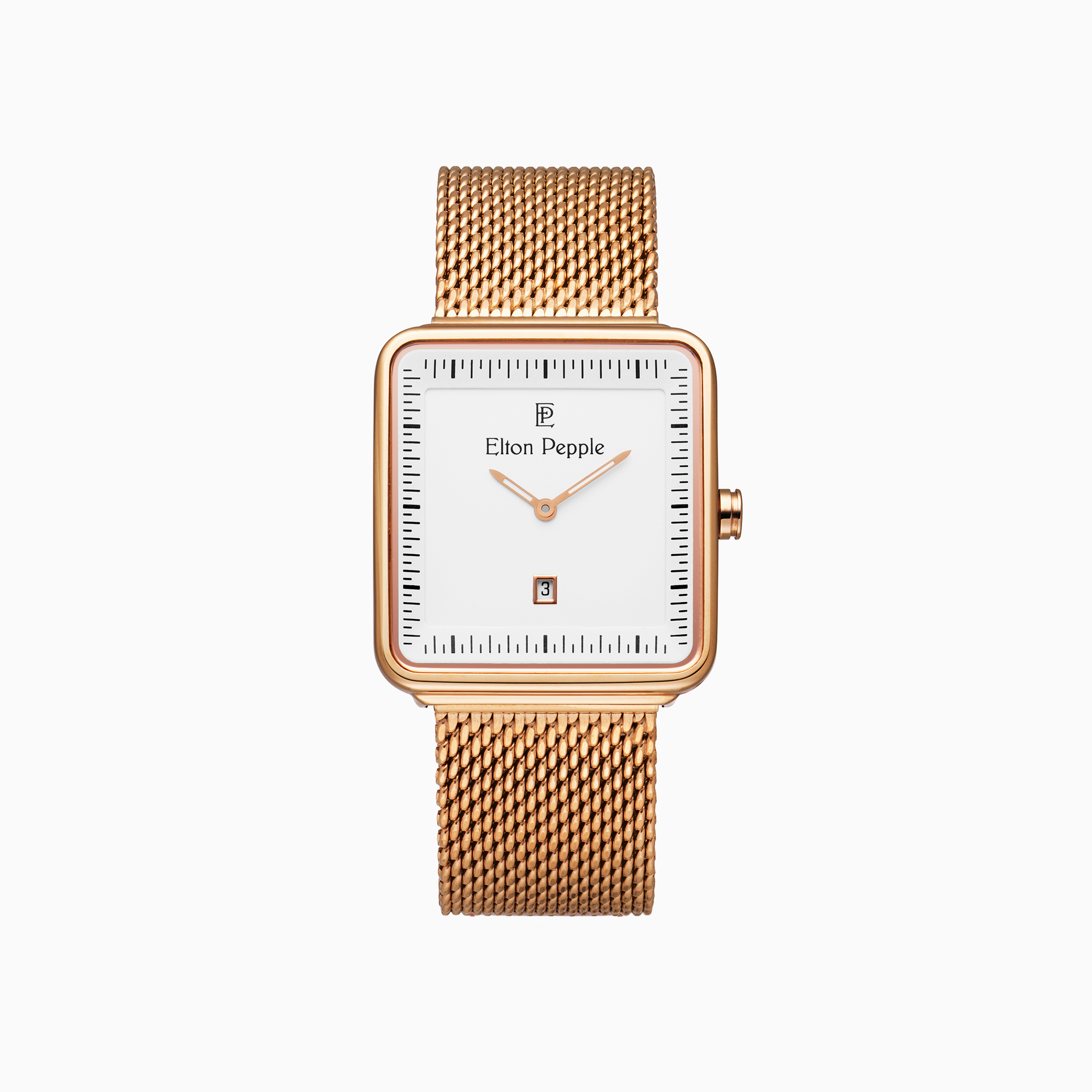 selected Eggshell White/Rose Gold