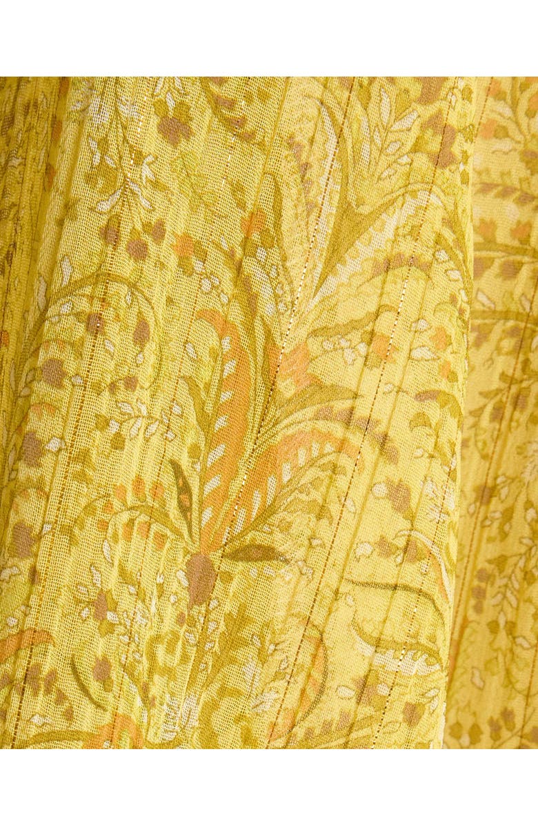 Santorelli LANITA Sleeveless Fit and Flare Hi Lo Dress in Printed Georgette, Alternate, color, 