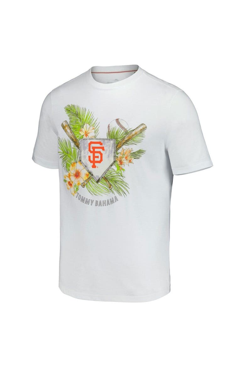 Men's Tommy Bahama  White San Francisco Giants Island League T-Shirt, Alternate, color, White