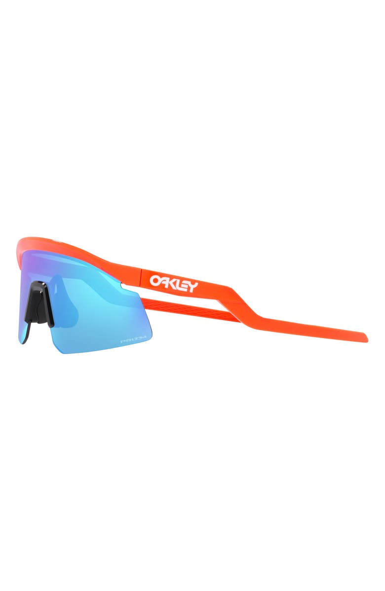Oakley Hydra 37mm Prizm<sup>™</sup> Semirimless Wrap Shield Sunglasses, Alternate, color, Orange