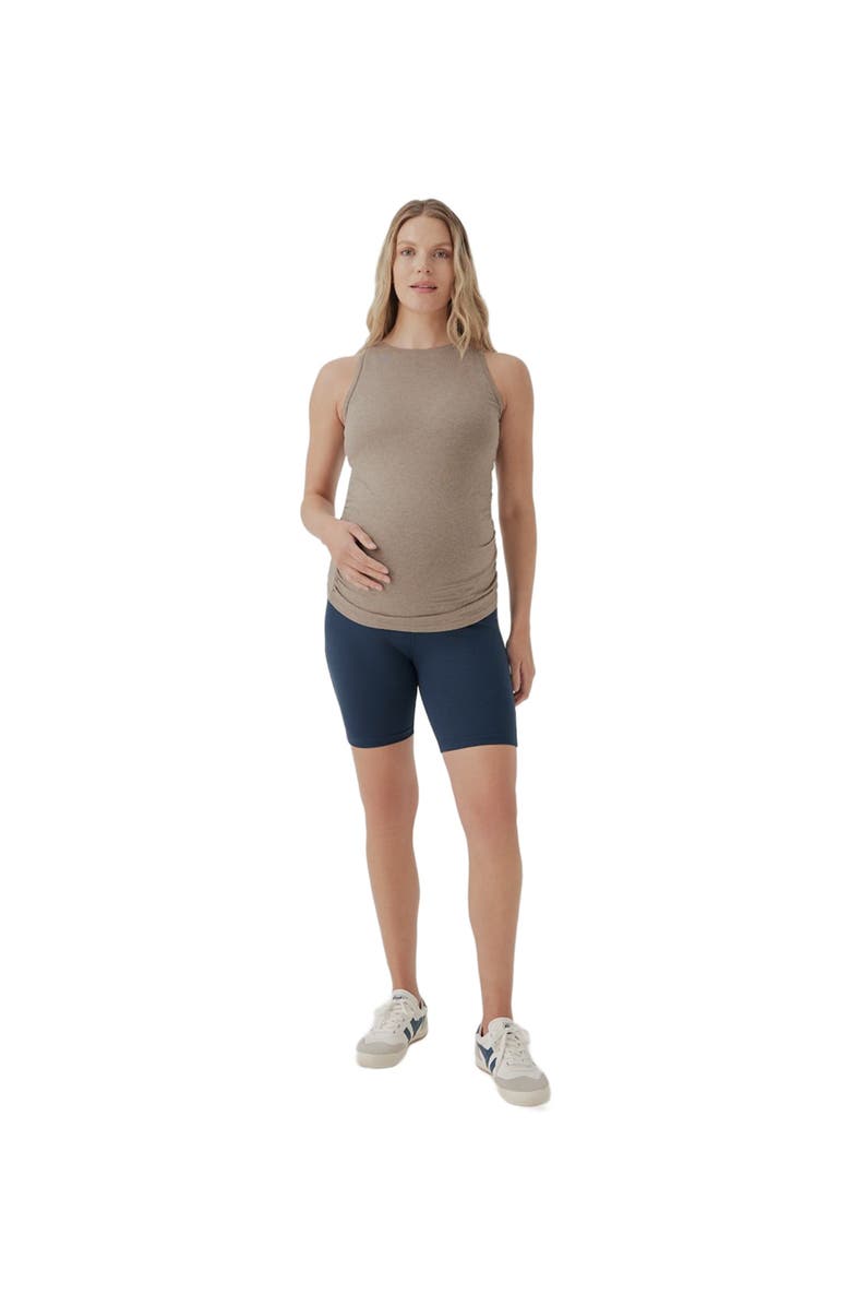 Pact Organic Maternity Everyday Tank, Main, color, Stucco Heather