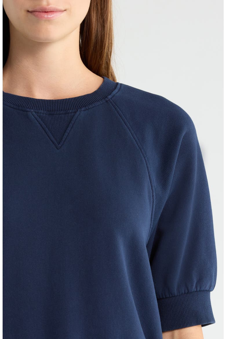 Queenie Cotton Top, Alternate, color, WASHED NAVY