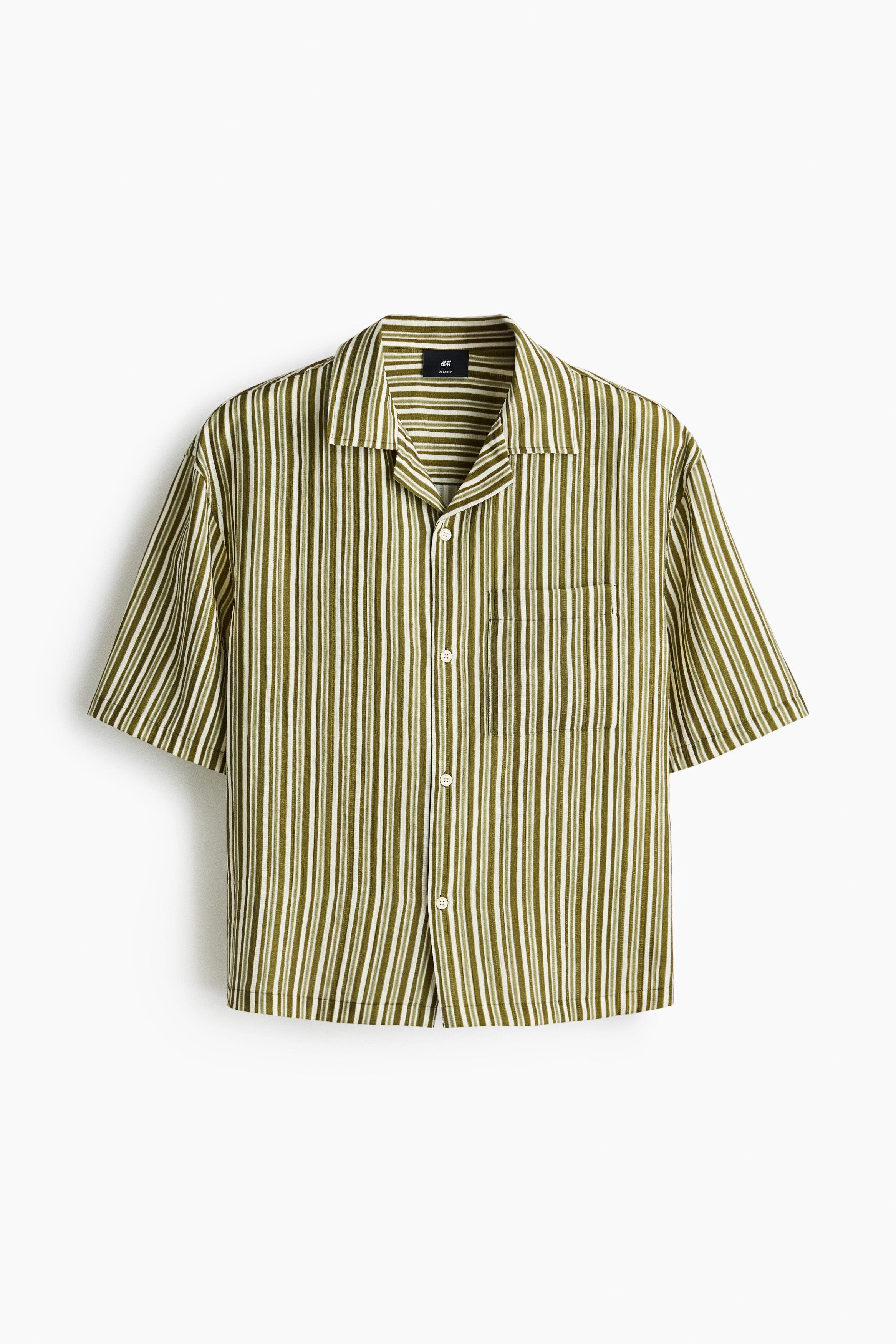 selected Dark khaki green/striped