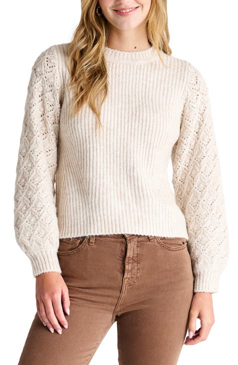 Connie Mixed Stitch Sweater