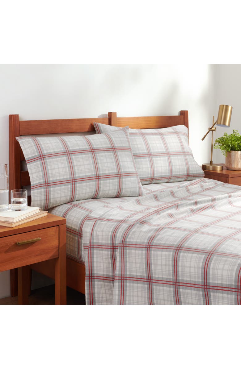 Pendleton Plaid Flannel Sheet Set, Alternate, color,