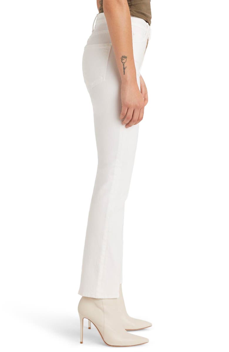 MOTHER The Dazzler High Waist Ankle Slim Straight Leg Jeans, Alternate, color, 