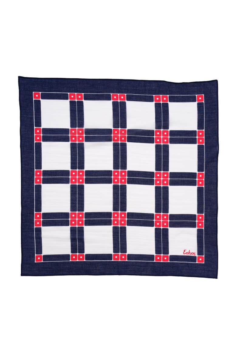 Domino Bandana, Main, color, Navy