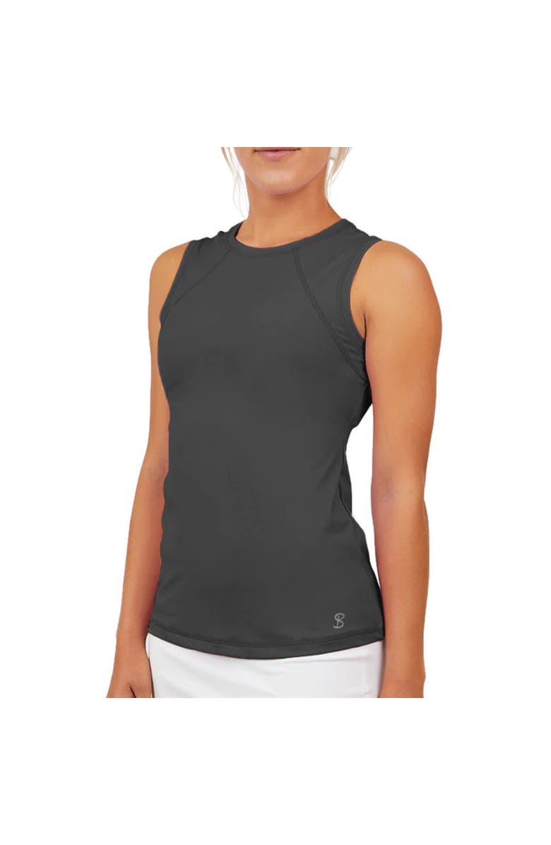 Sofibella UV Colors Womens Sleeveless Tennis Shirt, Main, color, 