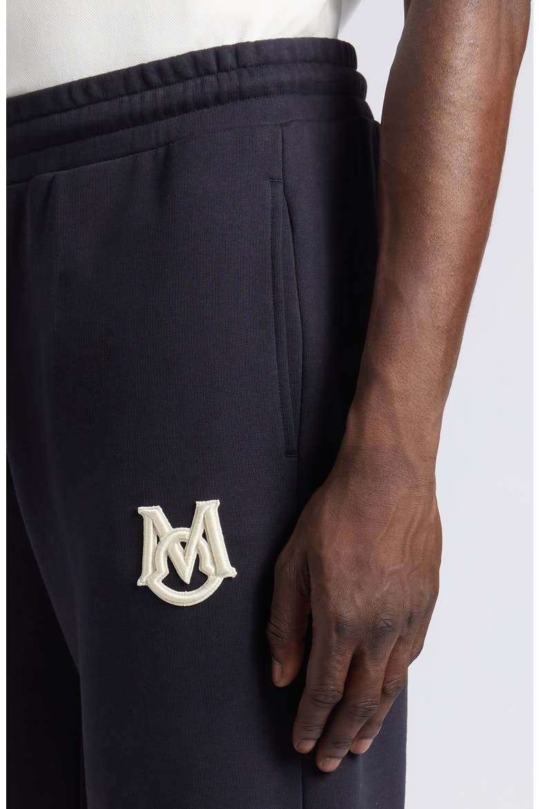 Logo Patch Joggers, Alternate, color, BLACK
