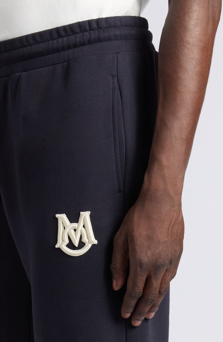 Moncler Logo Patch Joggers, Alternate, color, Black