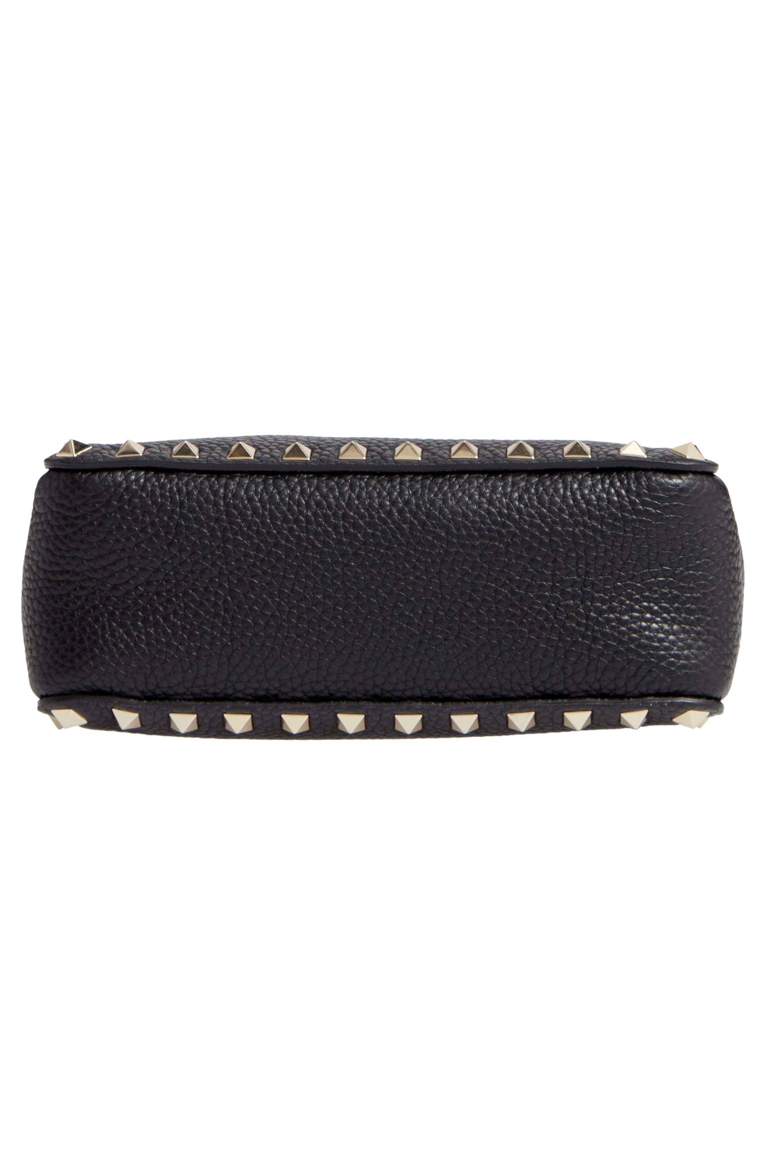 Valentino Garavani Rockstud Mini Hobo Crossbody Bag, Alternate, color, 