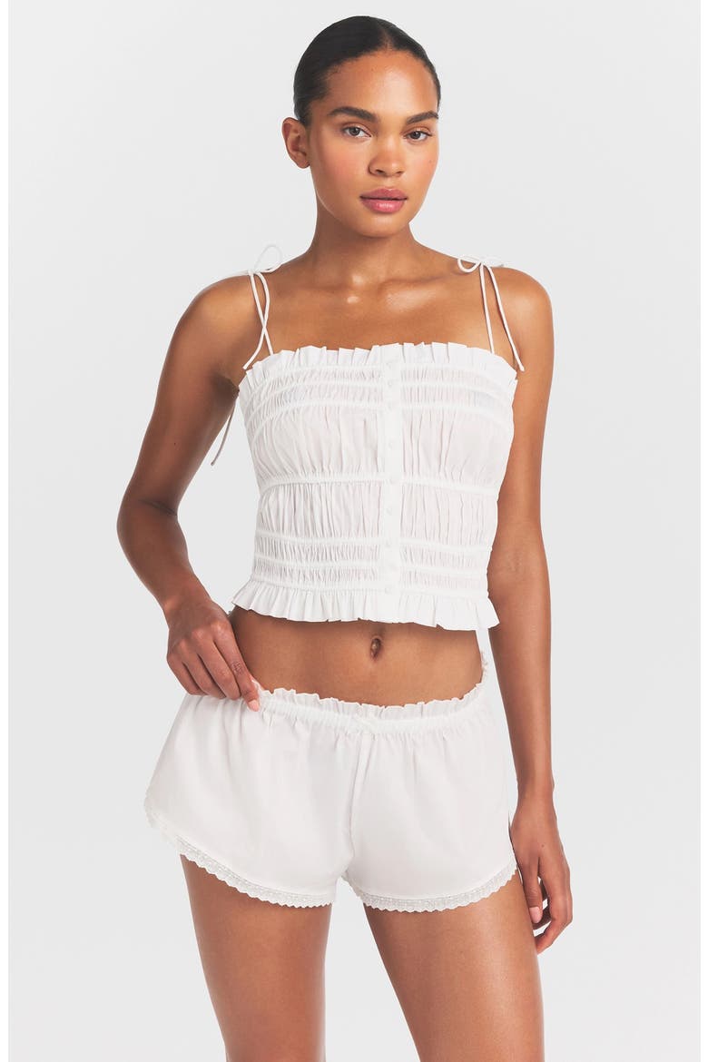 Poplin Apparel Shorts, Alternate, color, SNOW
