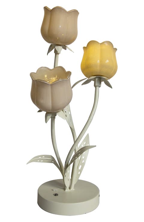 3-Flowers LED Rechargeable Table Lamp
