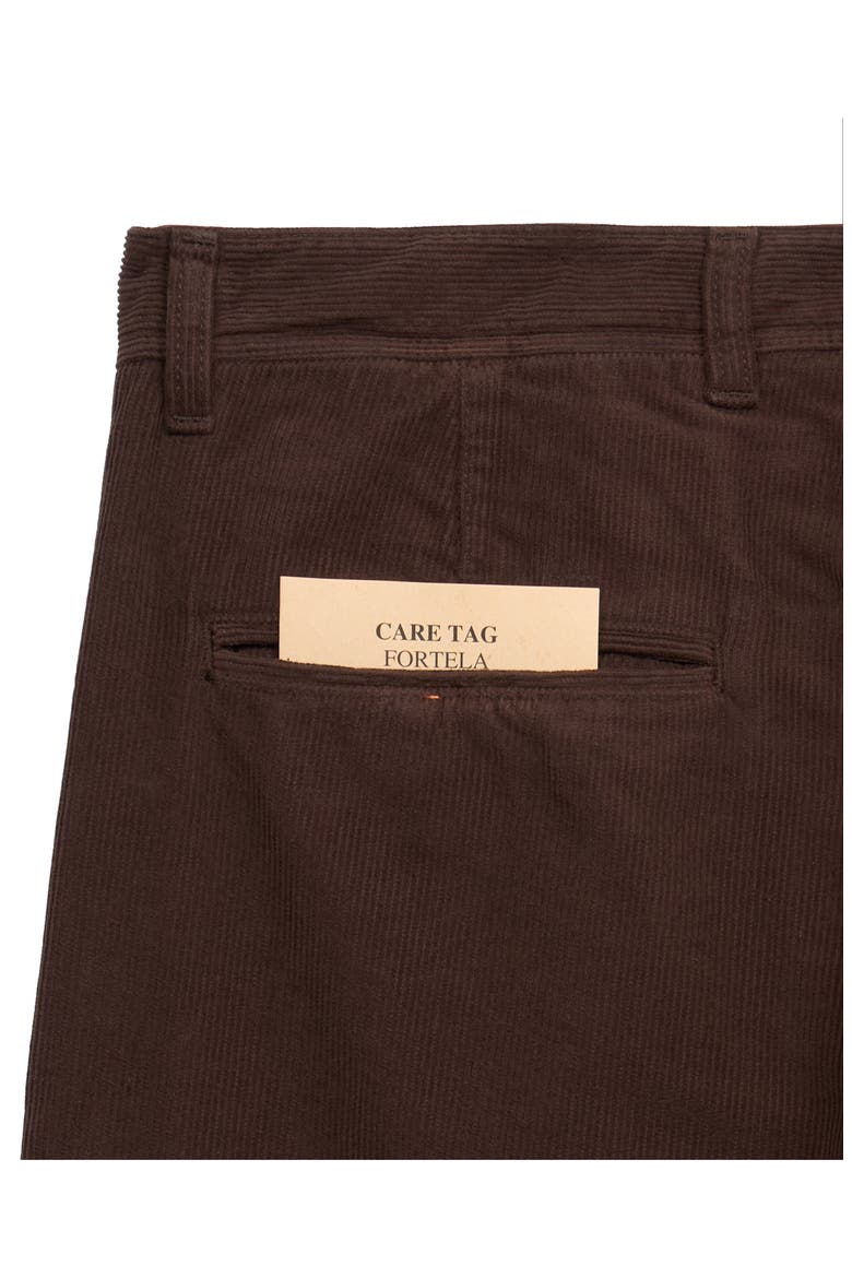 Reno Corduroy Trousers, Alternate, color, BROWN