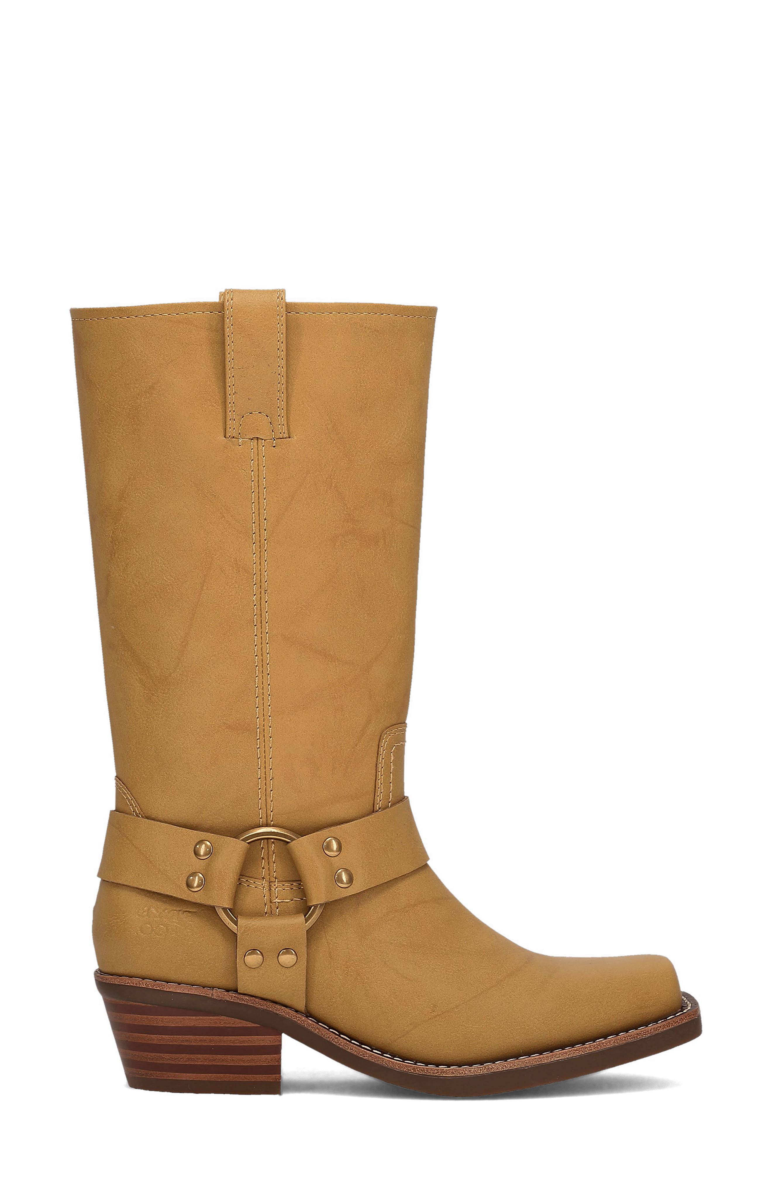 Lorrie Harness Boot, Alternate, color, BANANA