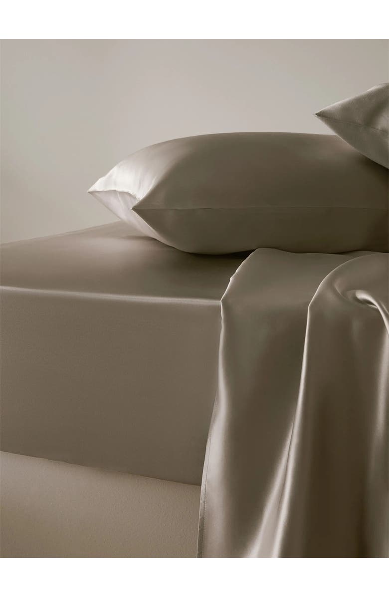 Lilysilk 100% Silk Terse Envelope Pillowcase, Alternate, color, Grey