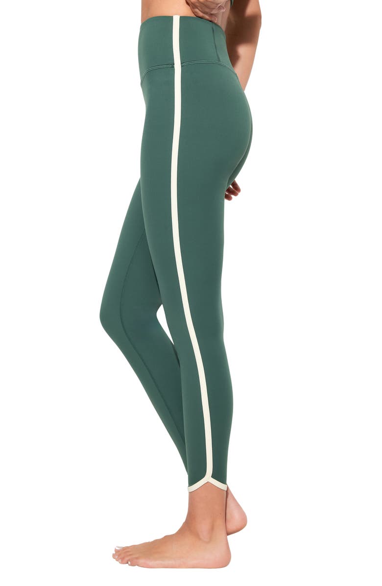 Spiritual Gangster Marley 7/8 NirvanaTech Leggings, Alternate, color, Retro Green