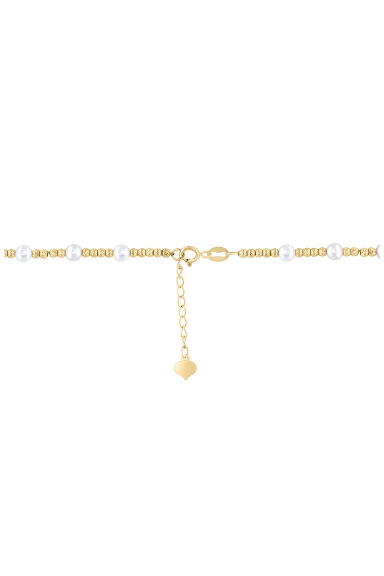 Freshwater Pearl Beaded Necklace, Alternate, color, WHITE