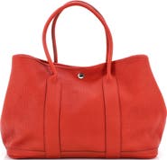 Pre-Owned Hermes Garden Party Tote Leather 36