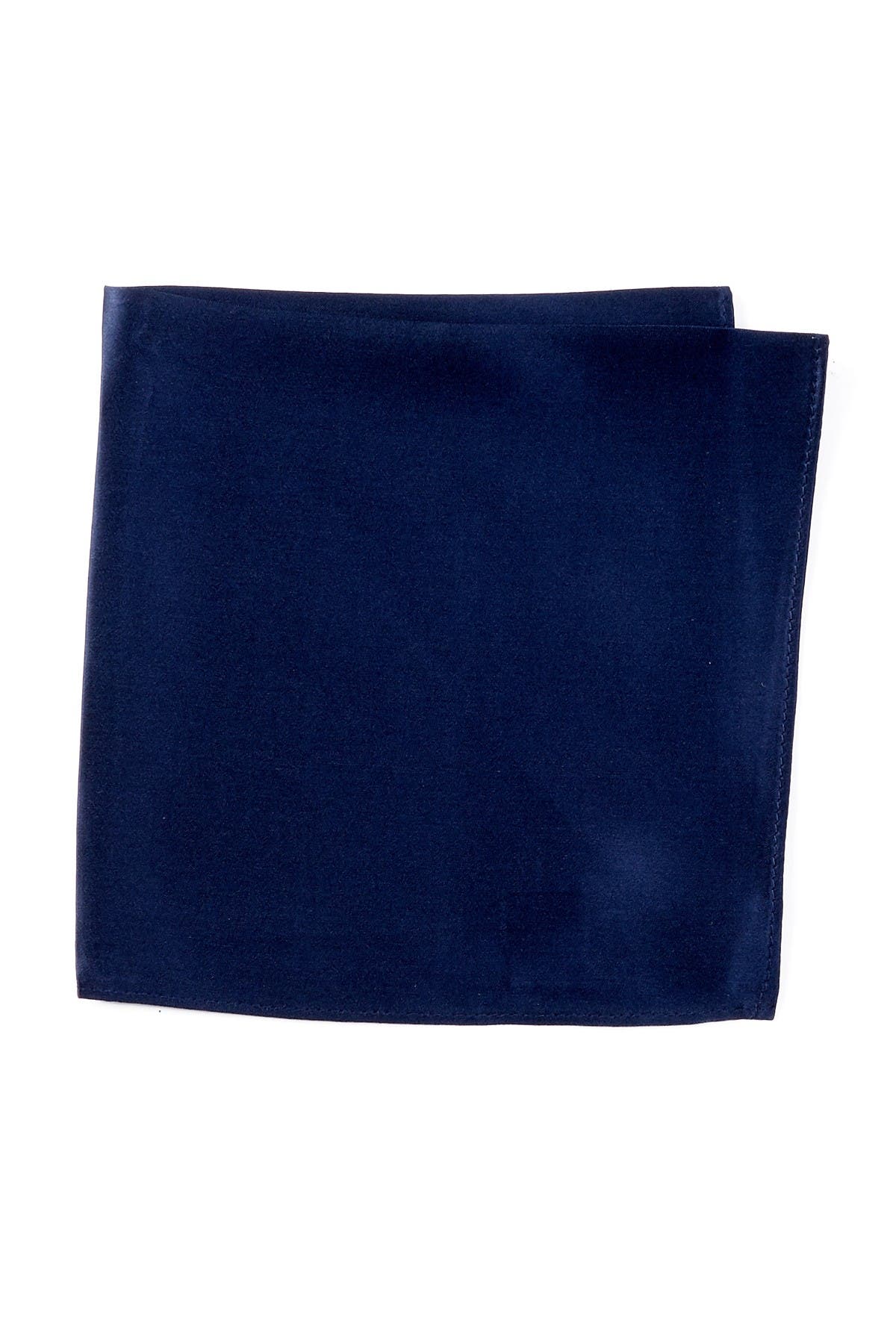 NORDSTROM RACK Solid Silk Blend Pocket Square