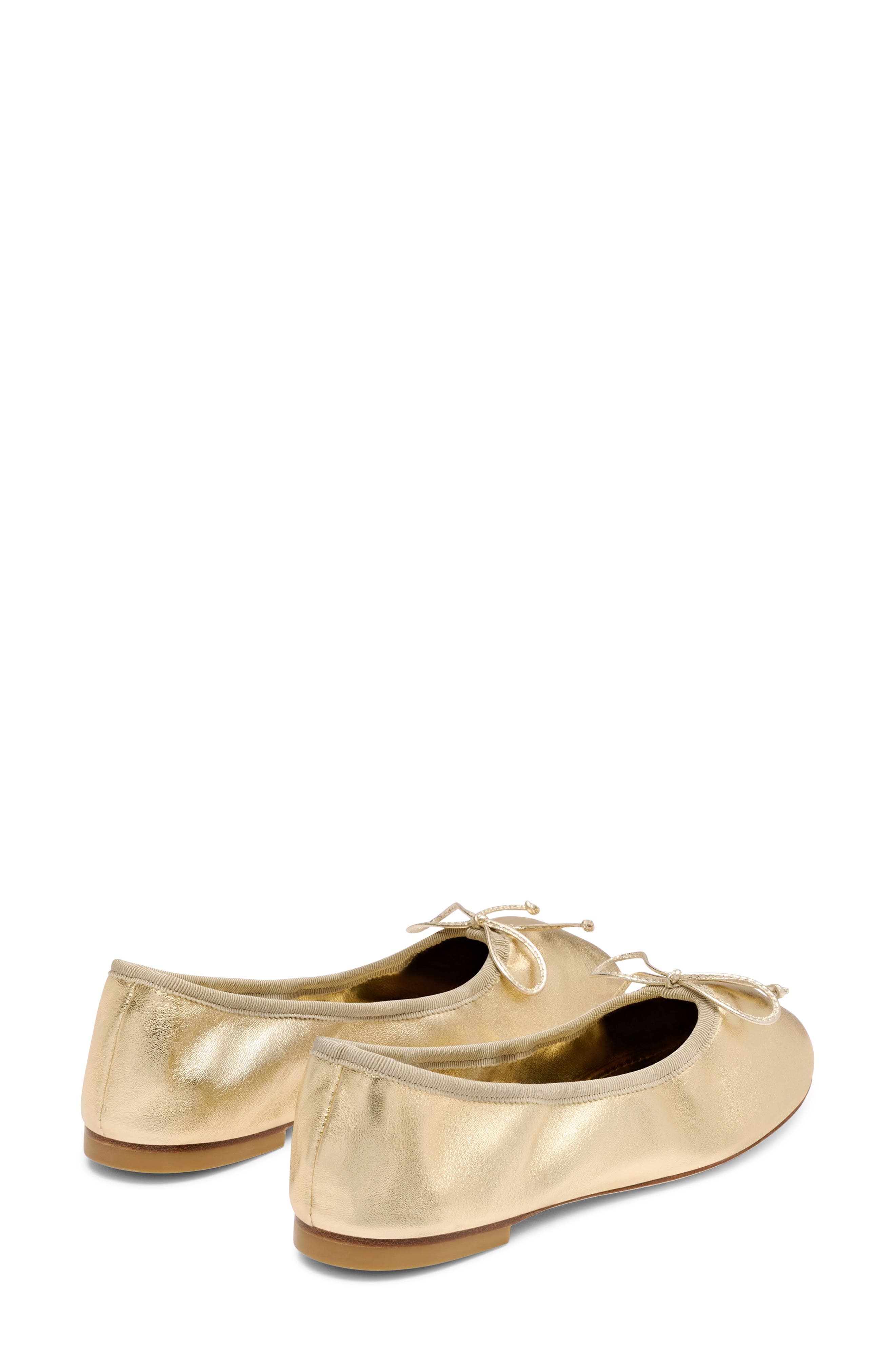 Nia Ballet Flat, Alternate, color, PLATINO / GOLD
